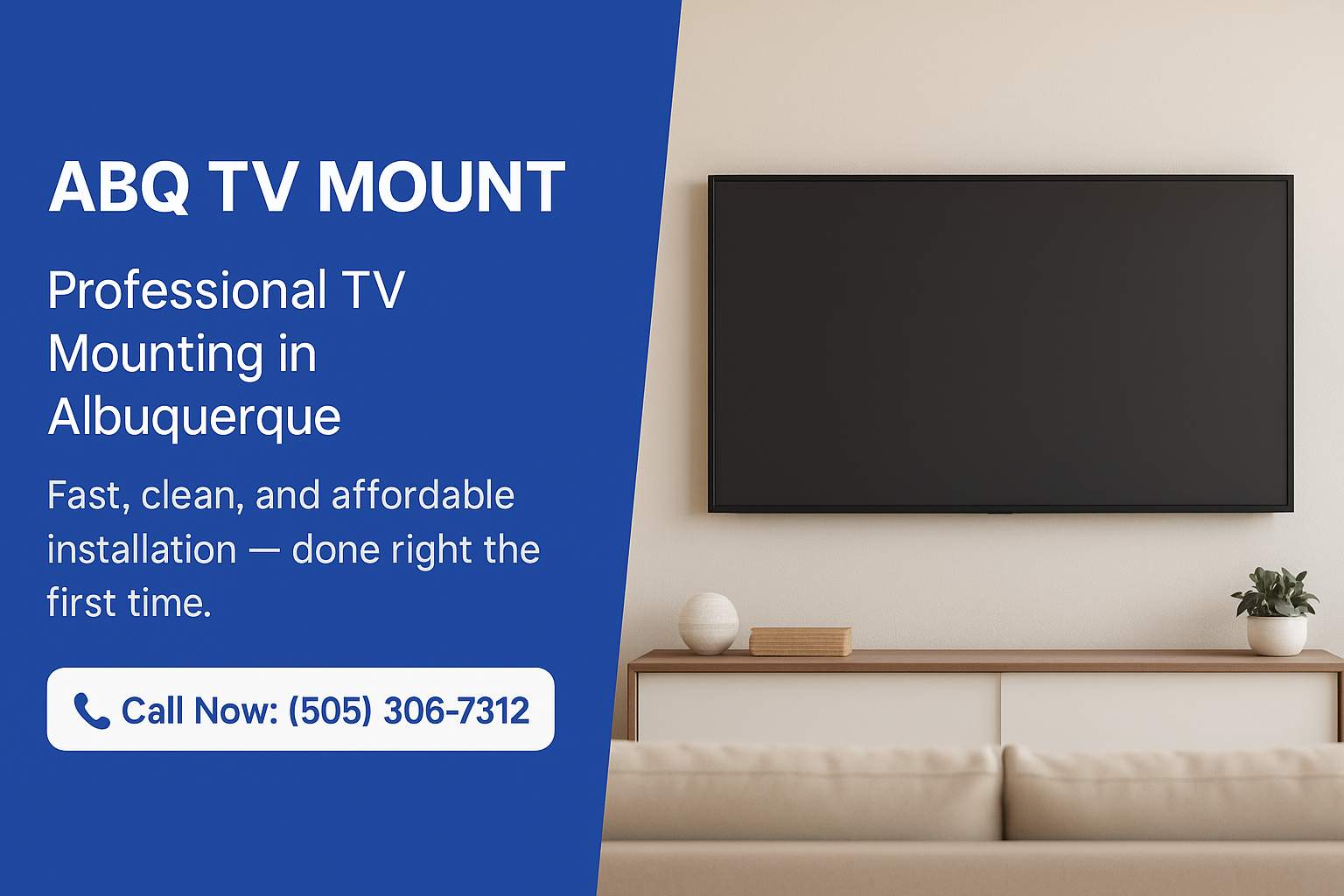 ABQ TV Mount | Albuquerque TV Mounting, Wire Concealment & Home Theater ...